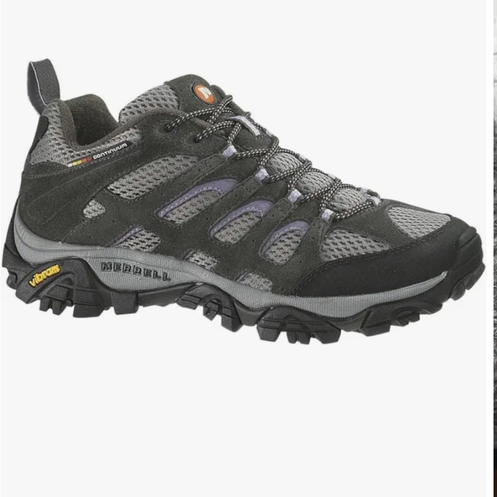 Merrell Moab Ventilator Woman J87336 Shoe Trail Hiking Beluga Lilac US 8.5
